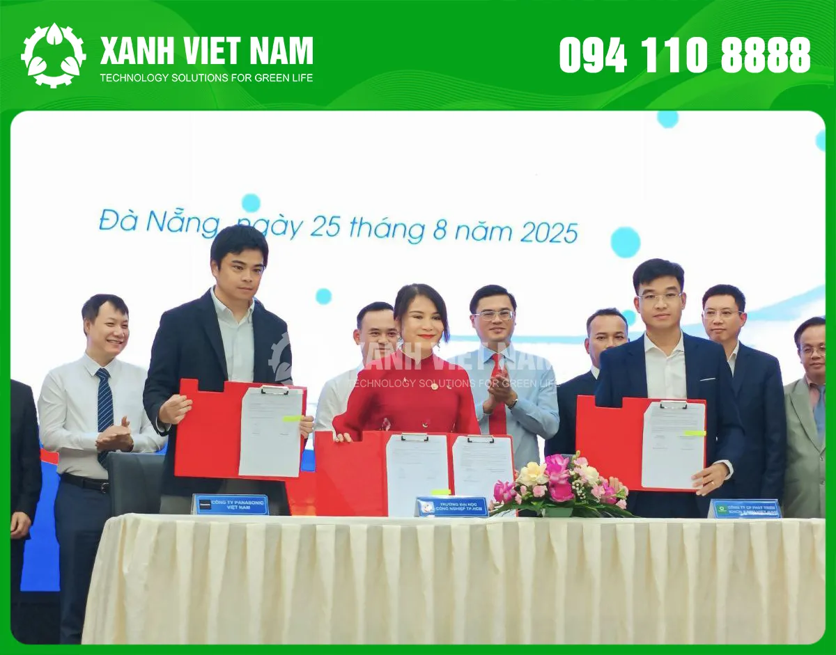 Xanh Việt Nam ký kết hợp tác 3 nhà tại Đại Học Đà Nẵng