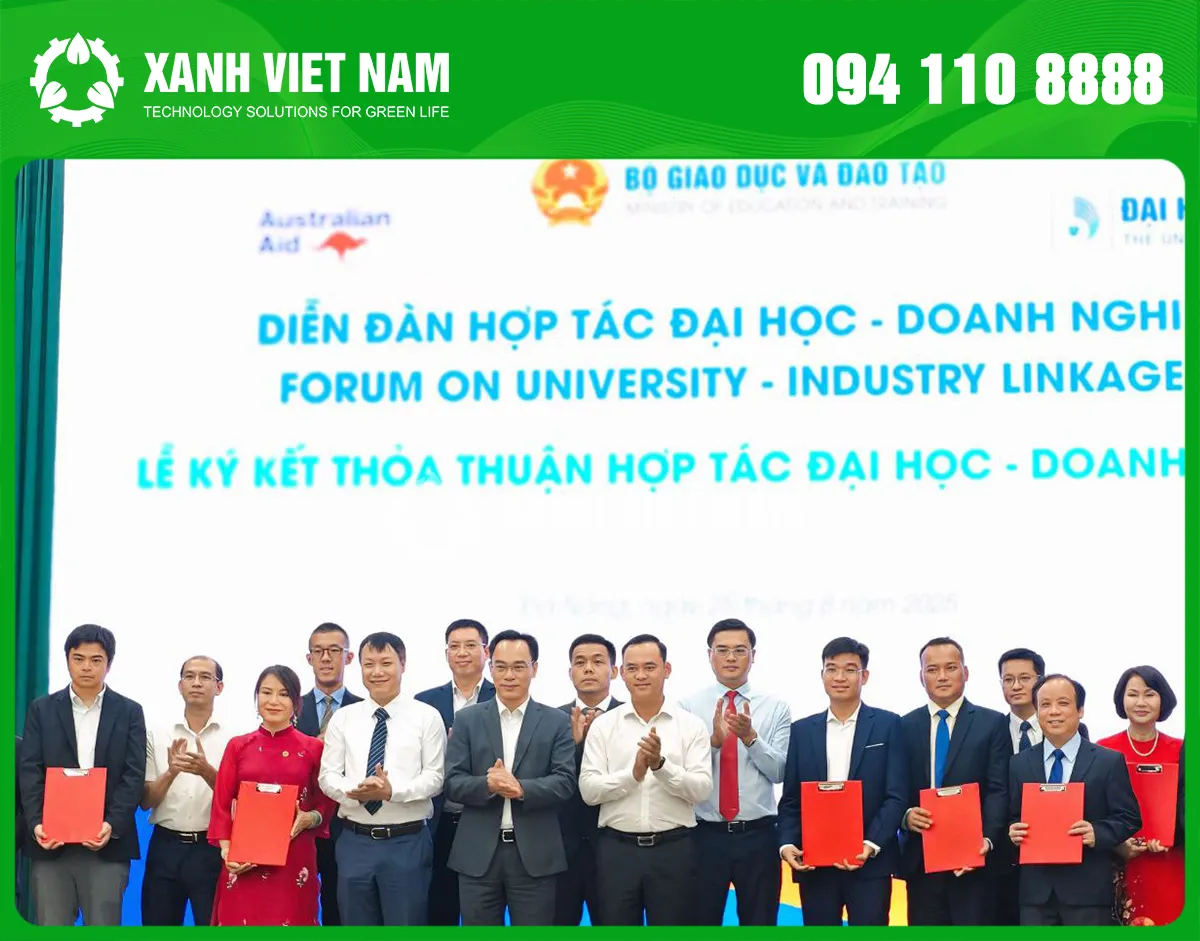 Xanh Việt Nam ký kết hợp tác 3 nhà tại Đại Học Đà Nẵng