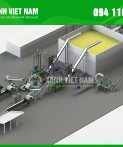 Mô hình tư vấn thiết kế nhà máy viên nén thực tế, cân đối chi phí đầu tư và hiệu quả vận hành