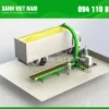 Phương án tư vấn thiết kế dây chuyền băm gỗ 15 tấn theo mặt bằng xưởng