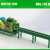 Thiết kế đồng bộ máy nghiền gỗ và băng tải xả liệu