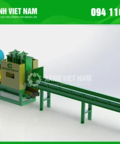 Thiết kế đồng bộ máy nghiền gỗ và băng tải xả liệu