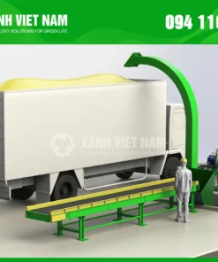 Tư vấn thiết kế dây chuyền băm gỗ 15 tấn vòi phun hiện đại