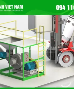 Tư vấn thiết kê máy phun viên nén hiện đại, tiết kiệm nhân công