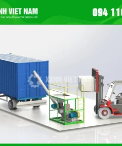 Tư vấn thiết kế máy phun viên nén lên container