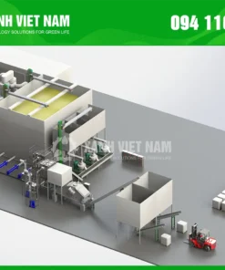 Tư vấn thiết kế nhà máy viên nén theo dây chuyền khép kín, tối ưu mặt bằng và luồng vận hành