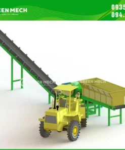 Máy băm cây bắp giúp trang trại chăn nuôi bò chủ động nguồn thức ăn thô xanh, giảm công lao động và tăng hiệu quả sử dụng nguyên liệu.